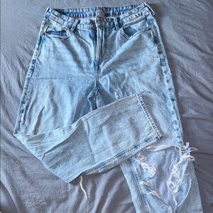 American Eagle Outfitters Blue Straight Leg Jeans